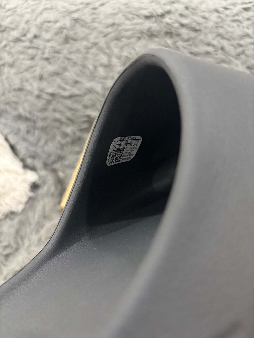 adidas Yeezy Slide 'Slate Grey' ID2350 US Men's Size 10 - Picture 4 of 7